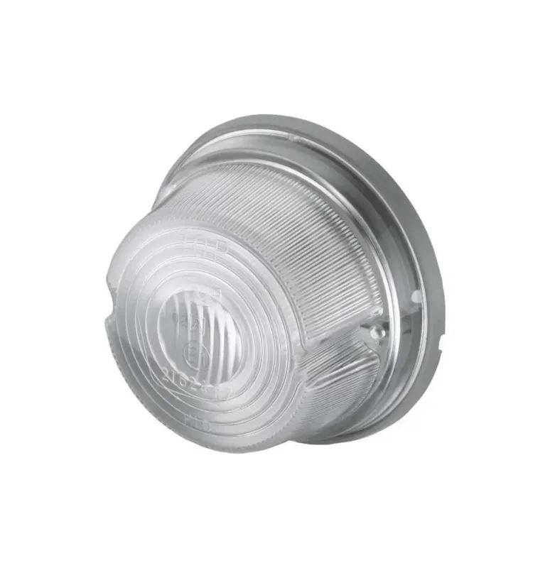 Wysoka jakość Lampa obrysowa 5W okrągła 12V przezroczysta przykręcana Hella