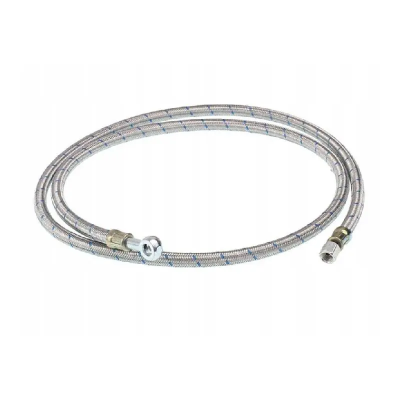 Przewód ciśnienia oleju w oplocie 1550MM Oczko FI10MM Wysoka jakość